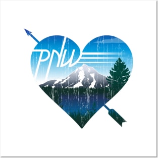 PNW Love Posters and Art